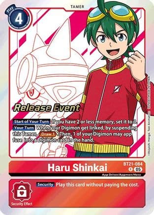 Haru Shinkai — World Convergence Release Event Cards