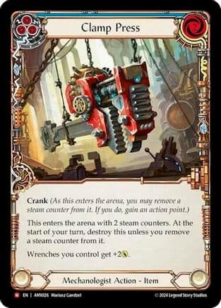 Clamp Press — Armory Deck: Maxx Nitro