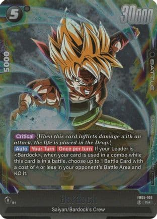 Bardock (Tournament Pack 06) — Tournament and Championship Promos