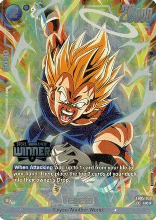 Vegeta (Tournament Pack -Winner- 06) — Tournament and Championship Promos