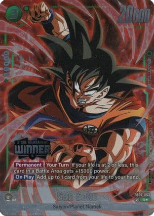 Son Goku - FB05-053 (Tournament Pack -Winner- 06) — Tournament and Championship Promos