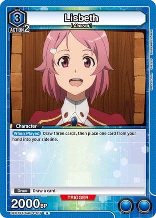 Lisbeth (107) — UE07ST: Sword Art Online Starter Deck