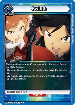 Switch — UE07ST: Sword Art Online Starter Deck