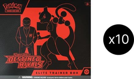 Destined Rivals Elite Trainer Box Case — SV10: Destined Rivals