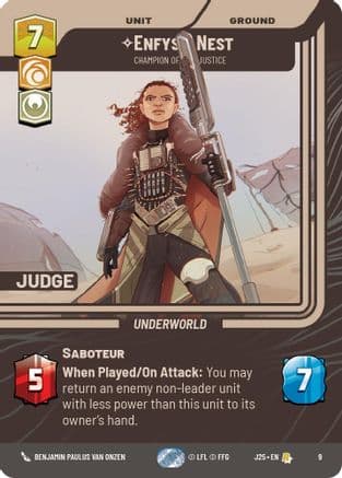 Enfys Nest - Champion of Justice — Judge Promos