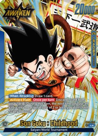 Son Goku : Childhood - FB06-025 (Alternate Art) — Rivals Clash