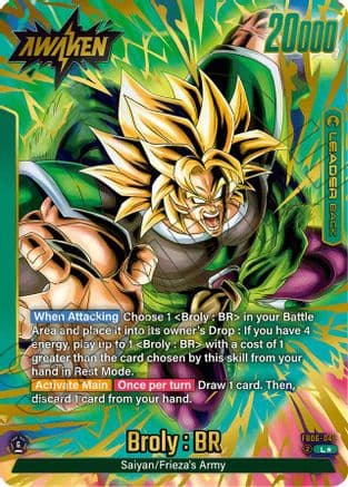 Broly : BR - FB06-048 (Alternate Art) — Dragon Ball Super: Fusion World card