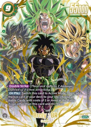 Broly : BR - FB06-120 (Super Alternate Art) — Rivals Clash