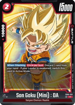 Son Goku (Mini) : DA - FB06-018 — Rivals Clash