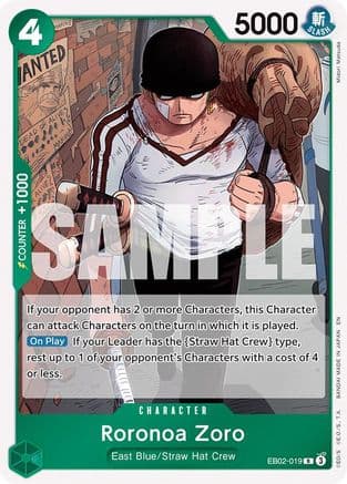 Roronoa Zoro — Extra Booster: Anime 25th Collection
