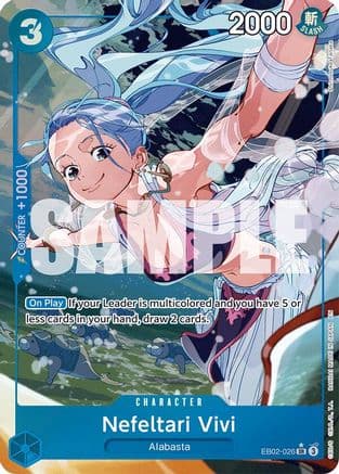 Nefeltari Vivi (Alternate Art) — Extra Booster: Anime 25th Collection