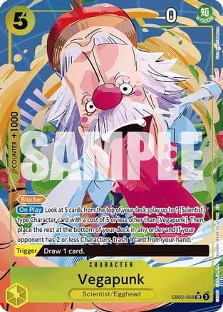 Vegapunk (Alternate Art) — Extra Booster: Anime 25th Collection
