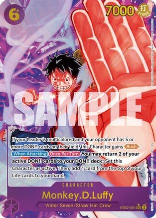 Monkey.D.Luffy (061) (Alternate Art) — Extra Booster: Anime 25th Collection