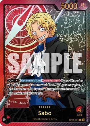 Sabo (SP) — Extra Booster: Anime 25th Collection