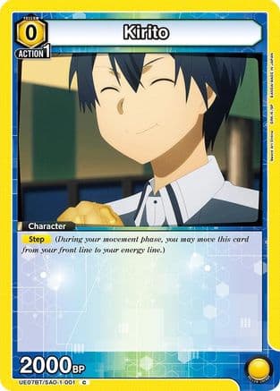 Kirito (001) — UE07BT: Sword Art Online