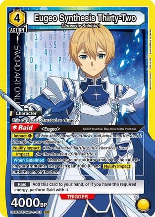 Eugeo Synthesis Thirty-Two — UE07BT: Sword Art Online