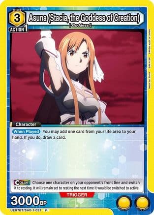 Asuna (Stacia, the Goddess of Creation) (021) — UE07BT: Sword Art Online