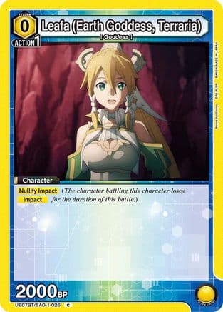 Leafa (Earth Goddess, Terraria) (026) — UE07BT: Sword Art Online