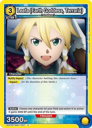 Leafa (Earth Goddess, Terraria) (027) — UE07BT: Sword Art Online