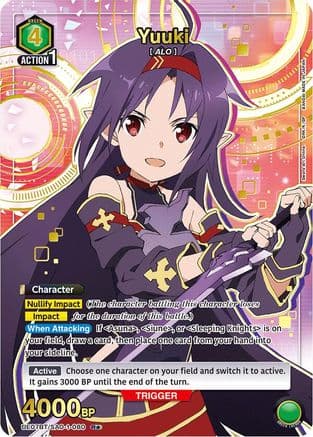 Yuuki (080) (R*) — UE07BT: Sword Art Online