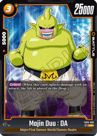 Majin Duu : DA — Rivals Clash