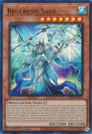 Regenesis Sage — Alliance Insight