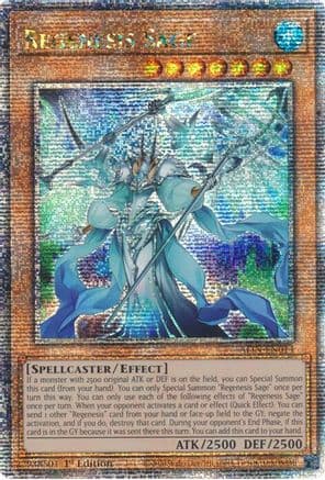Regenesis Sage (Quarter Century Secret Rare) — Alliance Insight