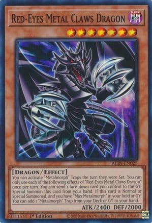 Red-Eyes Metal Claws Dragon — Alliance Insight