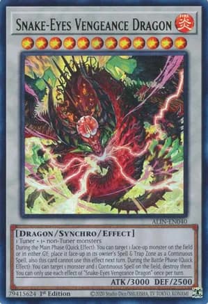 Snake-Eyes Vengeance Dragon — Alliance Insight
