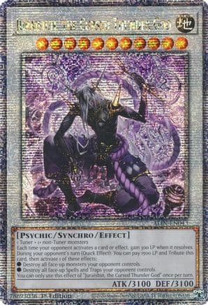 Juraishin, the Cursed Thunder God (Quarter Century Secret Rare) — Alliance Insight