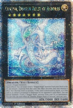 Chasma, Dragon Ruler of Auroras (Quarter Century Secret Rare) — Alliance Insight