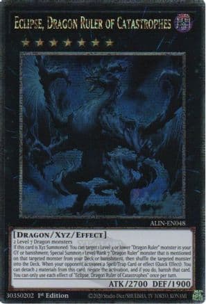 Eclipse, Dragon Ruler of Catastrophes (Quarter Century Secret Rare) — Alliance Insight