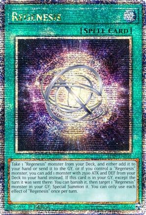Regenesis (Quarter Century Secret Rare) — Alliance Insight