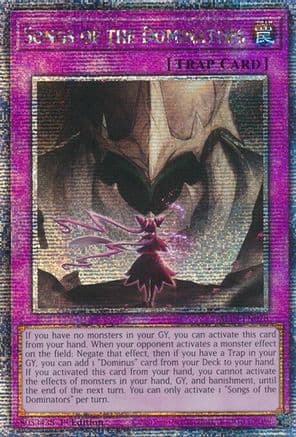 Songs of the Dominators (Quarter Century Secret Rare) — Alliance Insight