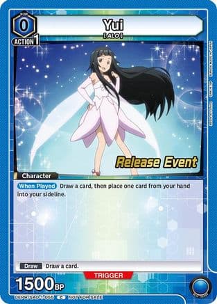 Yui (055) — UE07BT: Sword Art Online Release Event Cards