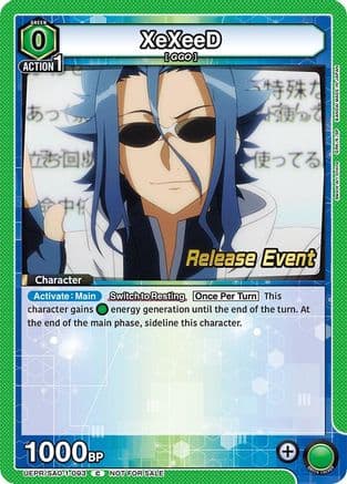 XeXeeD — UE07BT: Sword Art Online Release Event Cards
