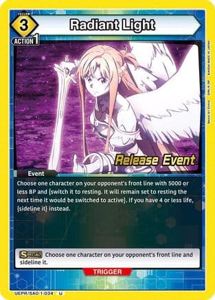 Radiant Light — Union Arena card