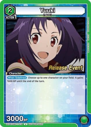 Yuuki (079) — UE07BT: Sword Art Online Release Event Cards