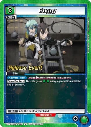 Buggy — UE07BT: Sword Art Online Release Event Cards