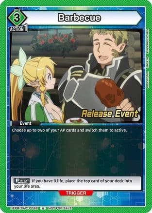 Barbecue — UE07BT: Sword Art Online Release Event Cards