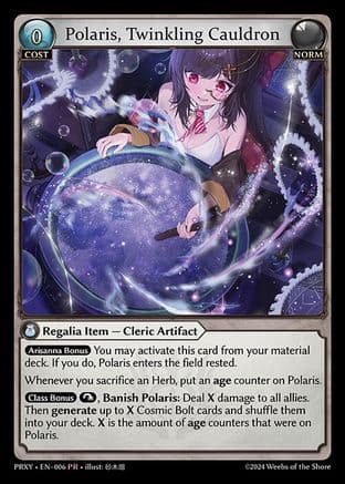 Polaris, Twinkling Cauldron — Proxia's Vault