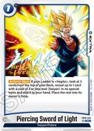 Piercing Sword of Light — Rivals Clash Release Event Cards