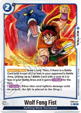 Wolf Fang Fist — Rivals Clash Release Event Cards