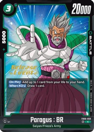 Paragus : BR - FB06-058 — Rivals Clash Release Event Cards