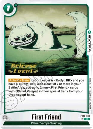 First Friend — Rivals Clash Release Event Cards