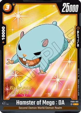 Hamster of Mega : DA — Rivals Clash Release Event Cards