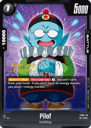 Pilaf — Rivals Clash Release Event Cards