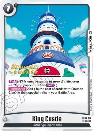 King Castle — Rivals Clash Release Event Cards