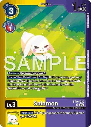 Salamon — Limited Card Pack -Billion Bullet-