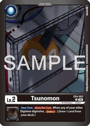 Tsunomon — Limited Card Pack -Billion Bullet-